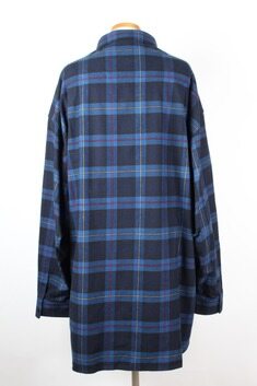 발렌시아가 체크 플란넬 오버 셔츠 1size(110) 썸네일 1