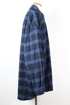 발렌시아가 체크 플란넬 오버 셔츠 1size(110) 썸네일 2