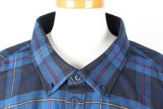 발렌시아가 체크 플란넬 오버 셔츠 1size(110) 썸네일 4