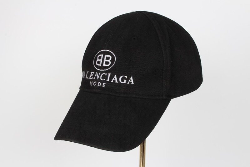 발렌시아가 BB 모드 볼캡 블랙 L(59) - Balenciaga
