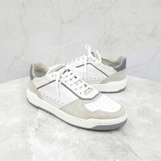 [럭스유] 44 / 브루넬로 쿠치넬리 레더 스웨이드 스니커즈 MZUASBZ301 썸네일 2