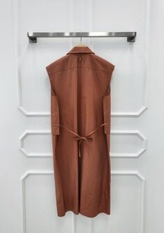[미다스] 에르메스 스톰 플랩 장식 드레스 40 마론타르 썸네일 1