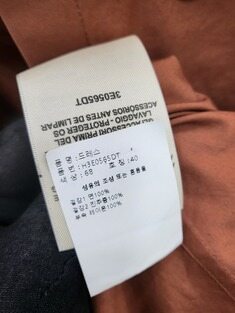 [미다스] 에르메스 스톰 플랩 장식 드레스 40 마론타르 썸네일 6