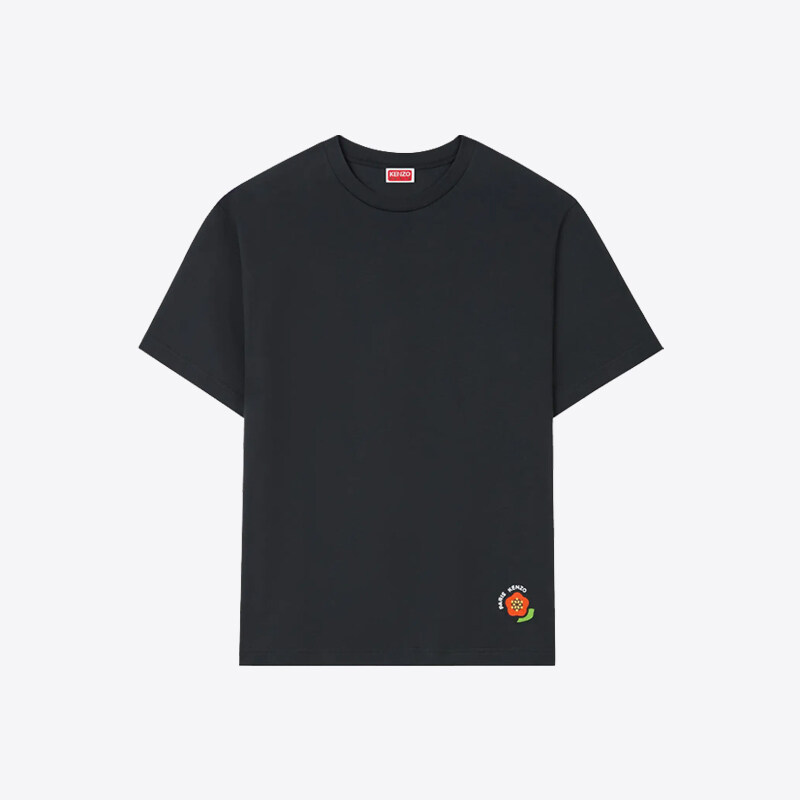 겐조 남성 팝 오버 프린팅 반팔 티셔츠 (블랙) FF5 5TS549 4SG 99J - Kenzo