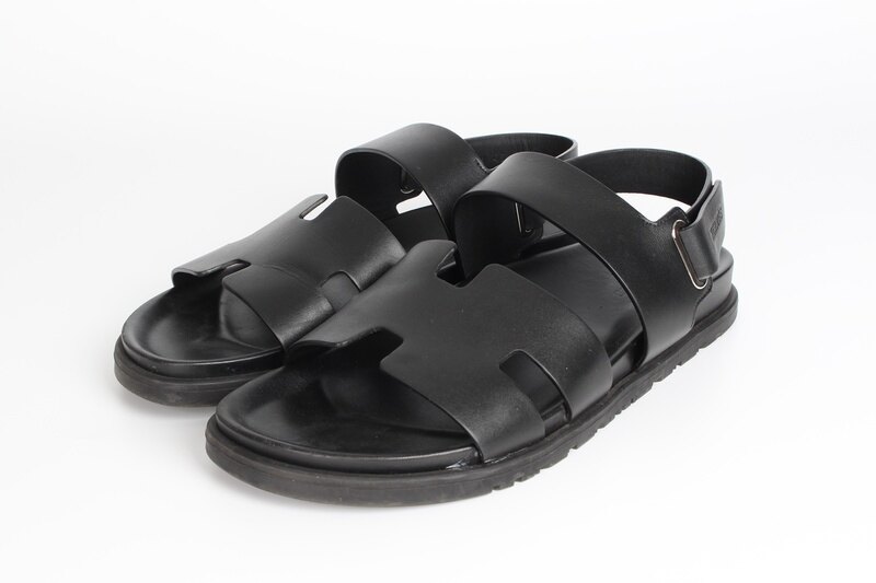 에르메스 지니어스 샌들 블랙 43size - Hermes