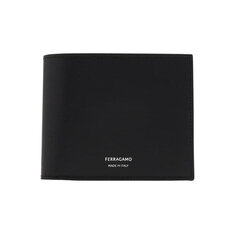 페라가모 25FW 로고 프린트 반지갑 블랙 66-1328 0770093 썸네일 1