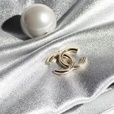 샤넬 진주 실버 이브닝 숄더 클러치 미니 체인 백 가방  썸네일 2
