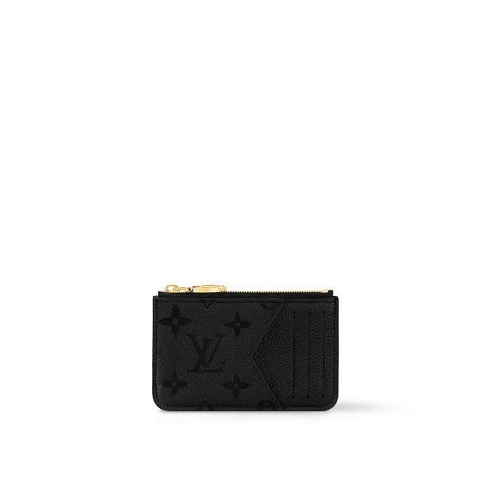 [국내발송] 루이비통 로미 카드홀더 모노그램 앙프렝뜨 블랙 M81883 - Louis Vuitton