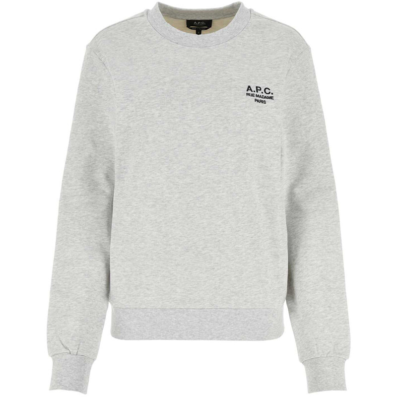 25FW 루 마담 스탠다드핏 기모 맨투맨 헤더그래이 COHBV M27913 TPN - A.P.C.
