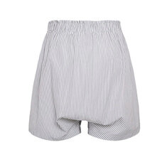 25FW 여성 백 스티치 로고 숏 팬츠 블랙그레이 S50MU0071 STZ130 961 썸네일 2