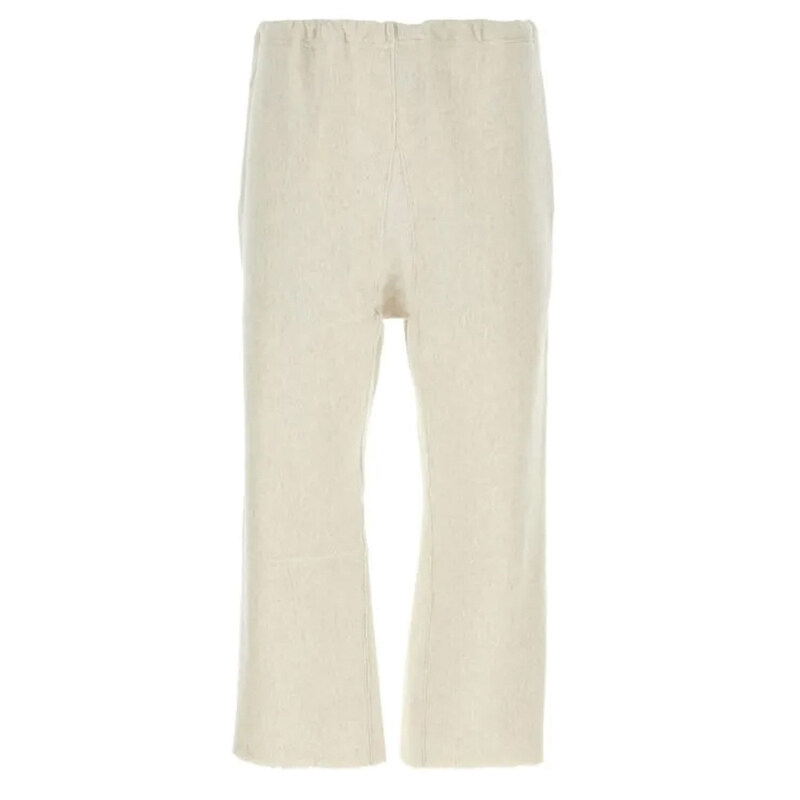 25FW 시그니처 백 스티치 로고 팬츠 아이보리 S50KA0639 S25614 105M - Maison Margiela