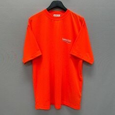 발렌시아가 폴리티컬 웨이브로고 반팔티 ( 105 ) 썸네일 3