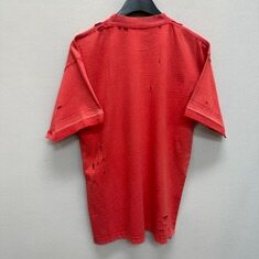 발렌시아가 빈티지 로고 프린팅 반팔티 ( 88 )  썸네일 5