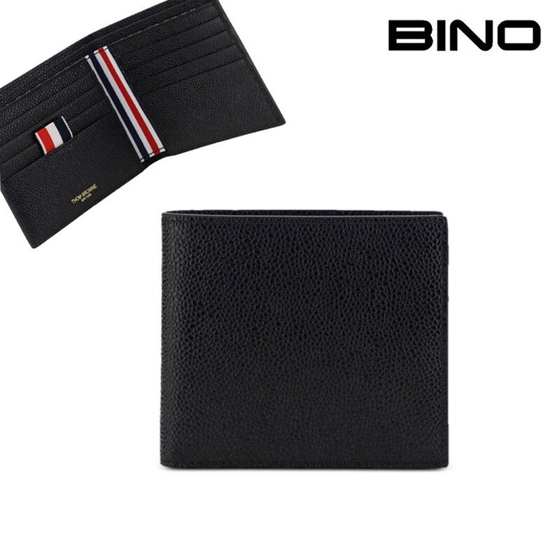 톰브라운 남성 반지갑 25FW 삼선탭 반지갑 MAW023A - Thom Browne