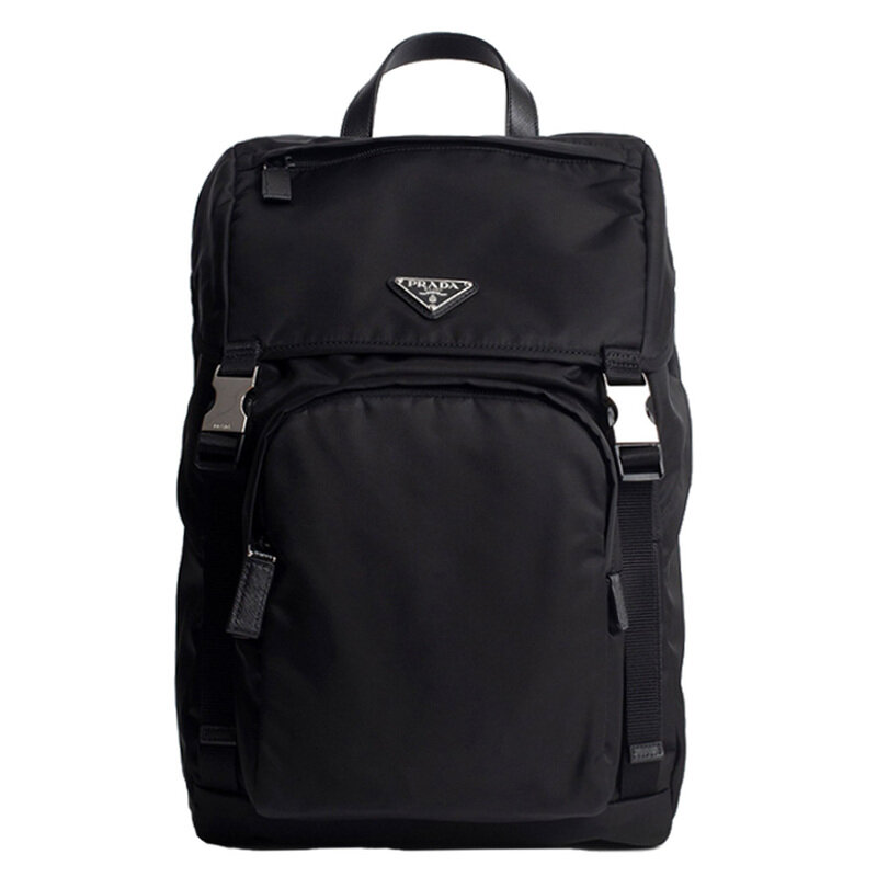 프라다 25FW 삼각로고 테수토 백팩 블랙 2VZ135 2DMG F0002 - Prada