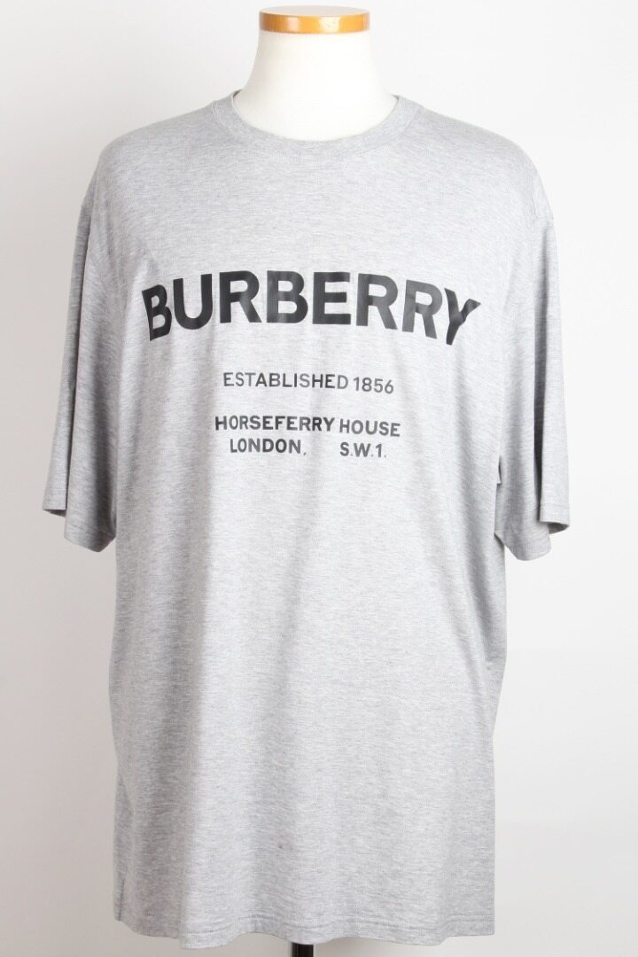 버버리 반팔티 그레이 XL(105) - Burberry