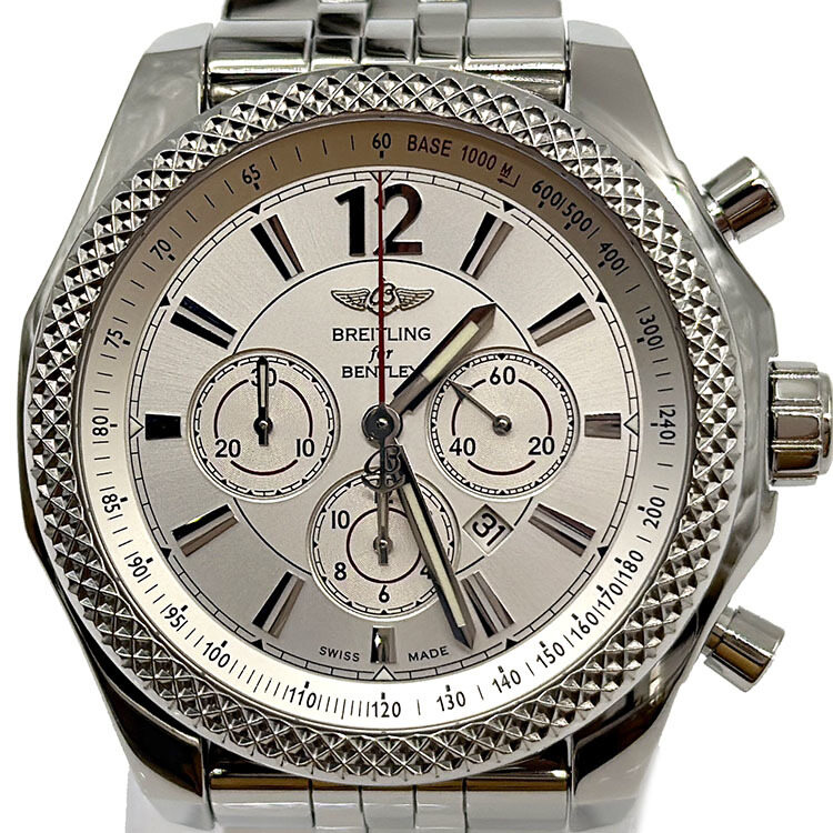 브라이틀링 벤틀리 바르나토 크로노 42mm 스틸 시계 (A41390) 71725033 - Breitling