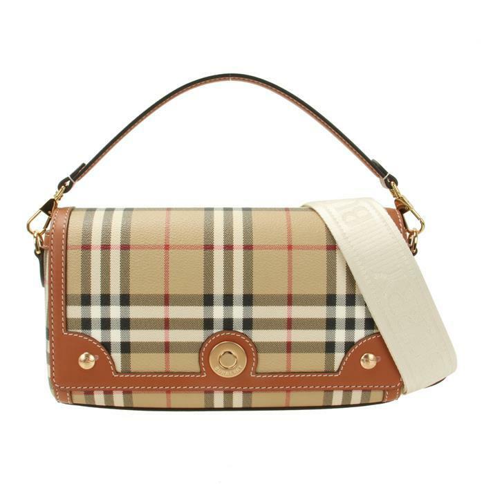 버버리 탑 핸들 노트 백 / 8109787 1 - Burberry
