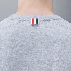 톰브라운 코튼 4 바 숏 슬리브 티셔츠 MJS246A 07323 055 썸네일 3