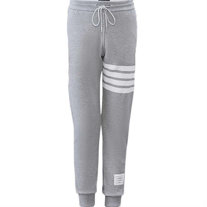 톰브라운 4바 스트라이프 루프백 져지 팬츠 MJQ008H 00535 068 - Thom Browne
