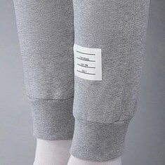 톰브라운 4바 스트라이프 루프백 져지 팬츠 MJQ008H 00535 068 썸네일 6