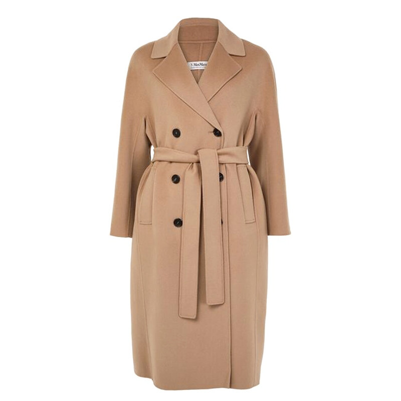 25FW 폴 PAUL 벨티드 울 코트 베이지 2529016021 033 - Max Mara