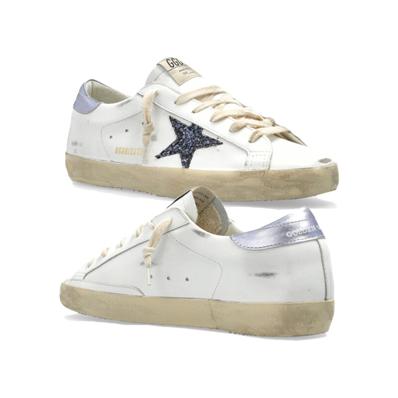 25FW 여성 슈퍼스타 글리터 스니커즈 GWF00101 F007539 12282 - Golden Goose