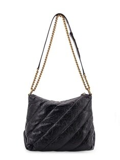 [비엔비명품관] BALENCIAGA 발렌시아가 여성 크러쉬 스몰 퀴티드 숄더백 썸네일 1