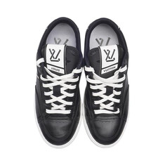 (250mm) 블랙 카프스킨 LV 찰리 공용 스니커즈 썸네일 3