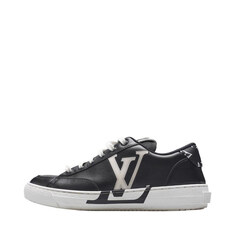 (250mm) 블랙 카프스킨 LV 찰리 공용 스니커즈 썸네일 1