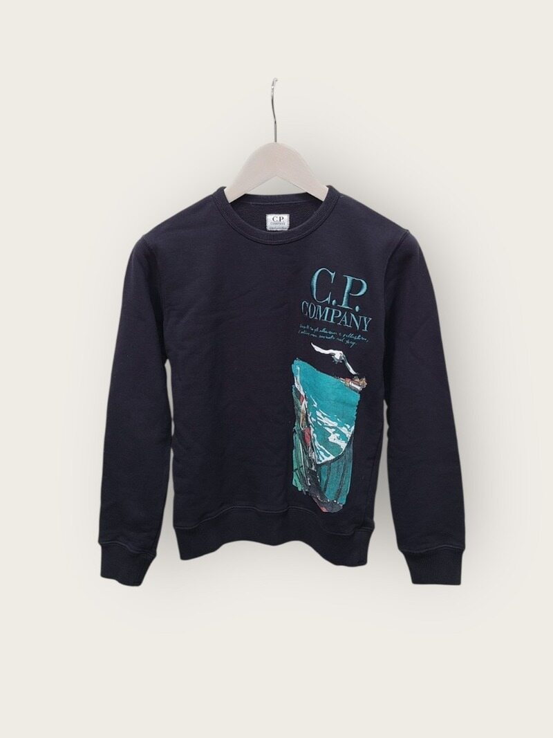 [중고명품/루이스잇] 10 / CP컴퍼니 네이비 키즈 시피 맨투맨 - CP company