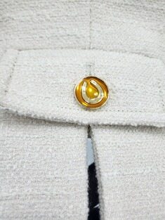 [미다스] 구찌 파인 부클레 블랜드 자켓 38 688984 썸네일 4