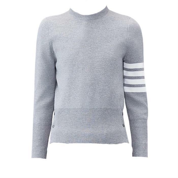 톰브라운 4바 스트라이프 밀라노스티치 울 니트 FKA239A 00014 055 - Thom Browne