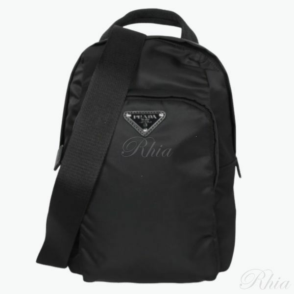 프라다 26SS 리나일론 사피아노 가죽 백팩 2VZ116 2DMG F0002 - Prada