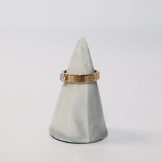 까르띠에 [중고명품 DHLUX] 까르띠에 러브 솔리테어 링 1P다이아 49호 여성 반지 썸네일 7