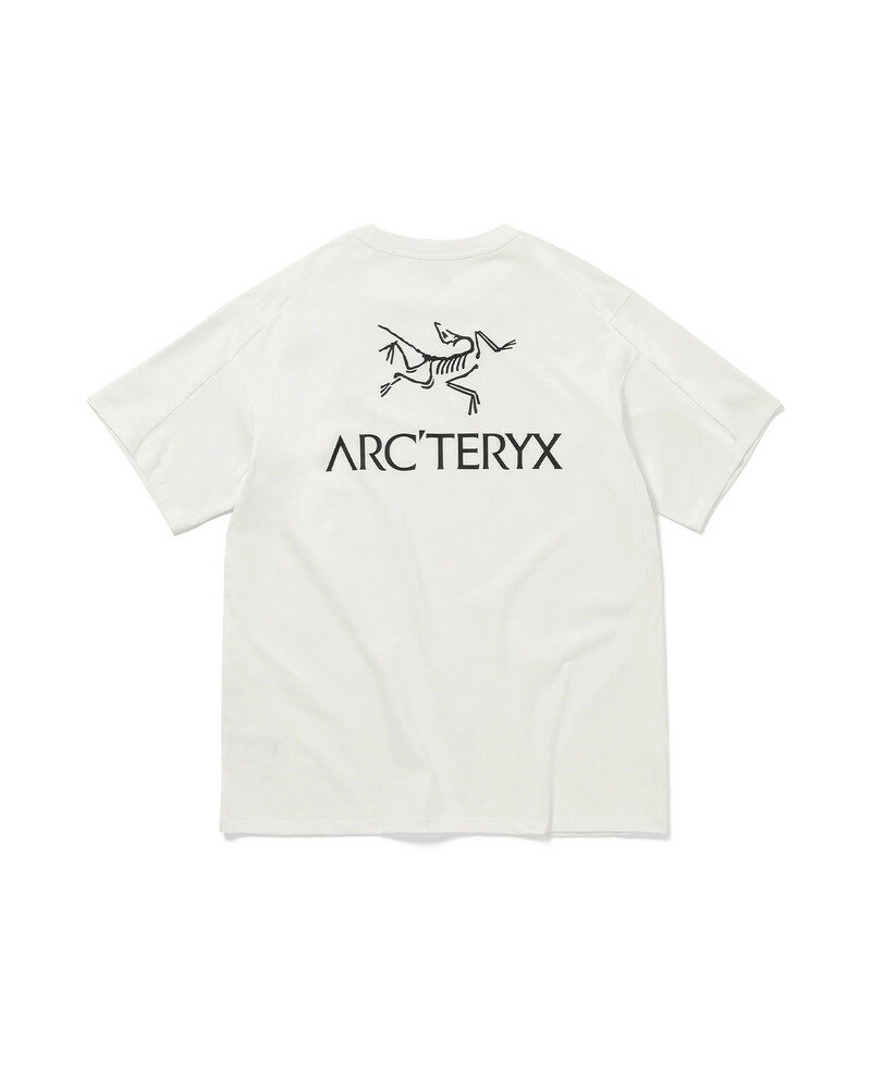 [국내배송] 아크테릭스 크래그 SL 코튼 버드 워드 반팔 티셔츠 화이트 9535 - Arcteryx