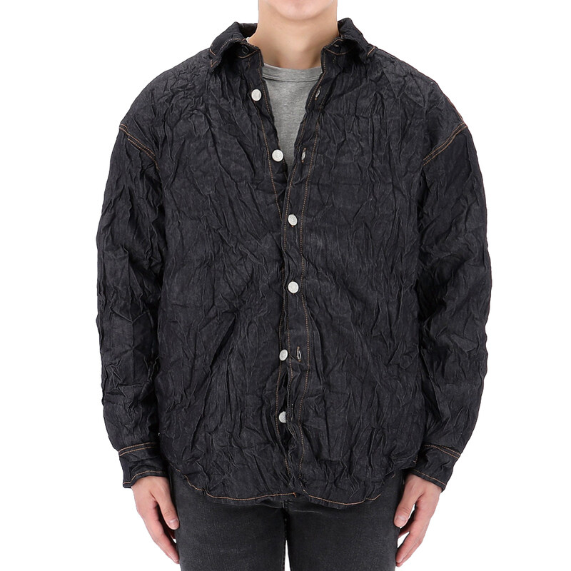 국내배송 아크네 110사이즈 럭키찬스 크링클 데님 자켓 B90700 135 - Acne Studios