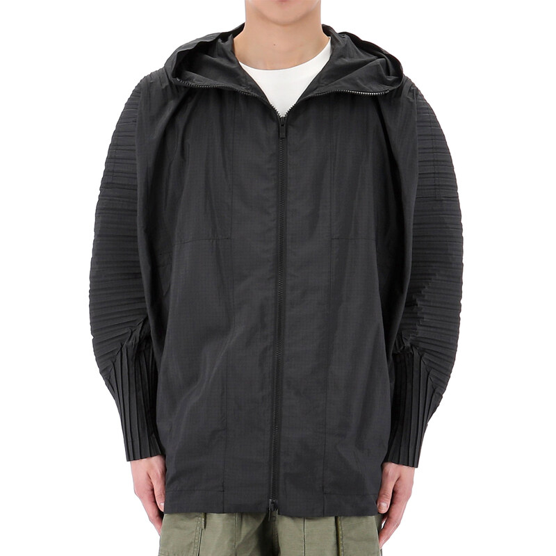 국내배송 이세이미야케 옴므 플리세 105사이즈 럭키찬스 캐스케이드 자켓 HP46 FC276 15 - Issey Miyake