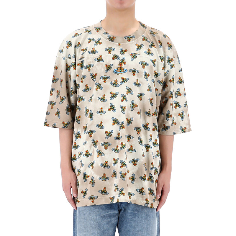 국내배송 비비안웨스트우드 오버다이 레스큐 반팔 티셔츠 3G01002D J008V C302 - Vivienne Westwood
