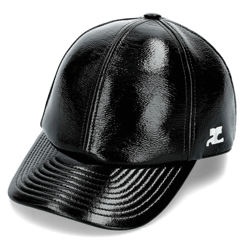 국내배송 꾸레쥬 비닐 리디션 캡 PERACT002VY0014 BLACK - Courreges