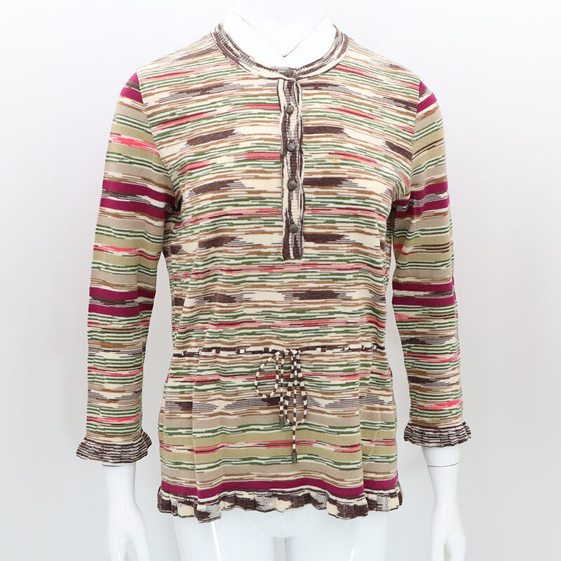 미쏘니 스트라이프 셔링 니트 긴팔kk19793169 - Missoni