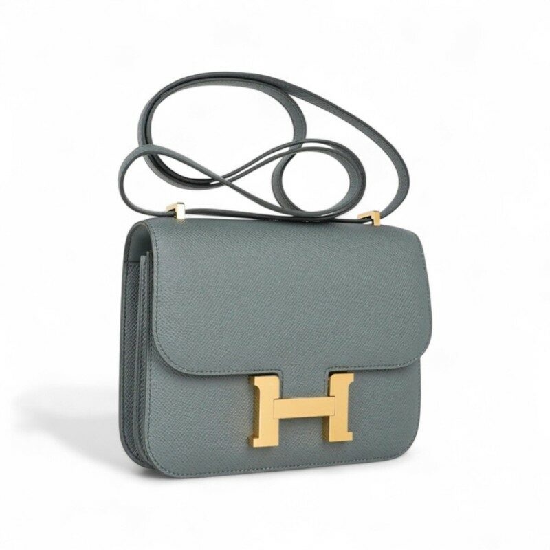 에르메스 콘스탄스 18 mini Epsom vert amande gold - Hermes