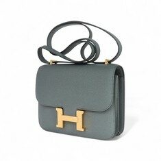 에르메스 콘스탄스 18 mini Epsom vert amande gold 썸네일 2