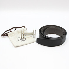 에르메스 H066050CK05 은장 H au Carre 32MM 리버서블 양면 벨트 100 썸네일 1