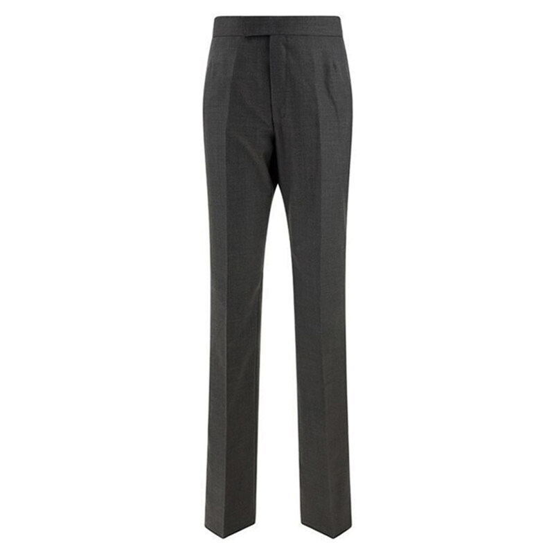 25FW 클래식 RWB 백 스트랩 트윌 팬츠 다크그레이 MTC001A 00626 025 - Thom Browne