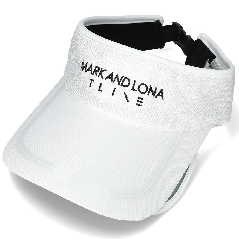 국내배송 마크앤로나 라인 스트레치 썬캡 MXF-5A-FC04 WHITE - Mark & Lona