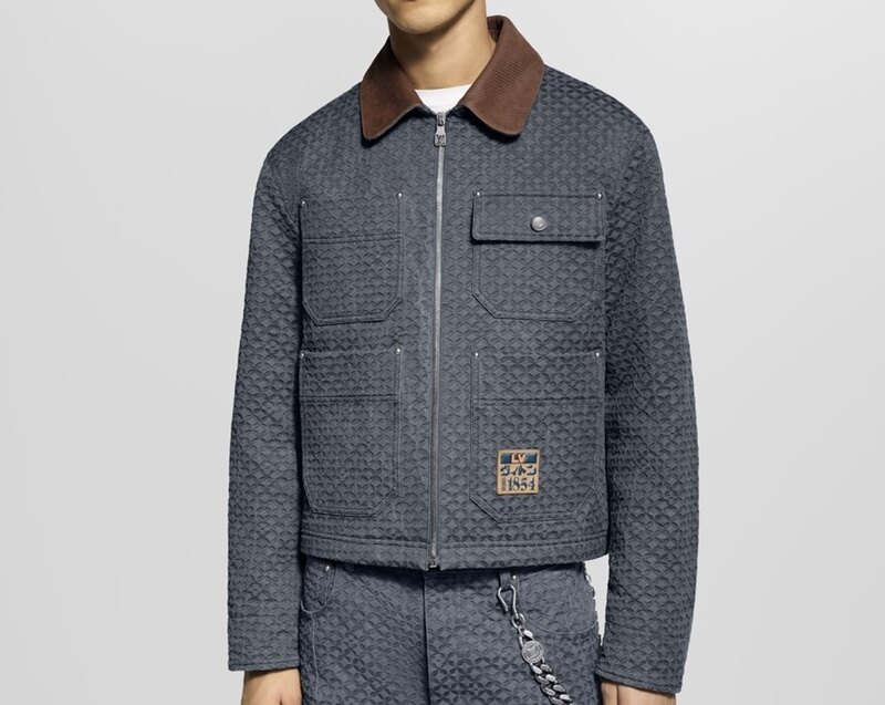 [국내백화점] 루이비통 남자 셋업 워크웨어 블루종 집업 자켓 1AILNL - Louis Vuitton