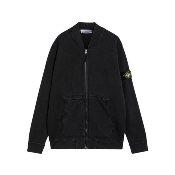 스톤아일랜드 올드이펙트 플리스 자켓 블랙 811565241 V0129 - Stone Island