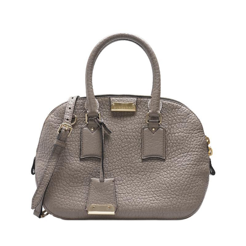 그레이브라운 카프스킨 오차드 사첼 여성 토트백 3901594 - Burberry