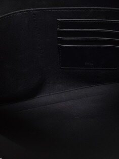 [중고명품/루이스잇] 디올 베이지 블랙 오블리크 자카드 A4 지퍼 클러치백 썸네일 3